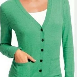CAbi Billie cardigan style 697 ocean green